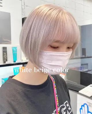 ショート 淺谷 美紀のヘアスタイル