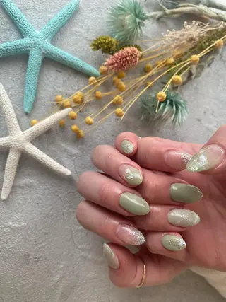 ショート ネイル ëmma nail_ by chulaのネイルデザイン