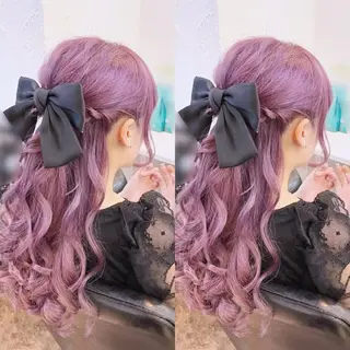ロング 🍒しの🍒 透明感カラー/カットのヘアスタイル