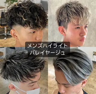 ショート メンズケアブリーチ 特化🔥村田のヘアスタイル