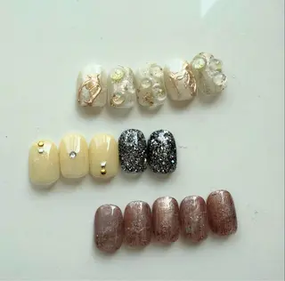 ネイル Yu_me  北堀江店所属・Yu_me 　北堀江 chikaのネイルデザイン