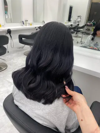 カラー パーマ ヘアアレンジ メンズ キッズ ♥️韓国ヘア レイヤー♥️ゆりのヘアスタイル