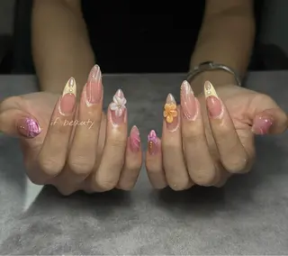 ネイル if Hair＆Nail Salon所属・IKA /海外ネイル /個性派/ワンホンのネイルデザイン