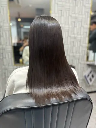 ロング パーマ 篠原 侑作のヘアスタイル