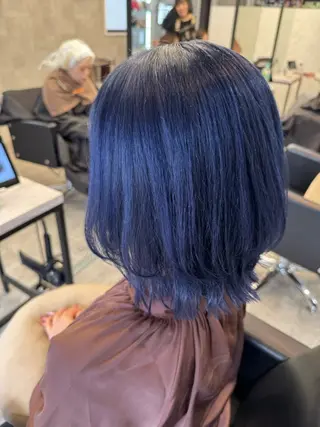 ミディアム カラー SKILL石岡本店所属・ՏKIᒪᒪ石岡店 本田のヘアスタイル