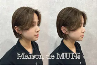 ショート [似合う小顔カット] 🪽MUNi恵比寿のヘアスタイル