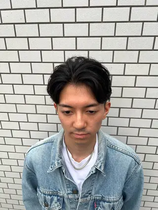 ショート メンズ 【髪質改善/縮毛矯正 /カラー】ホサカのヘアスタイル