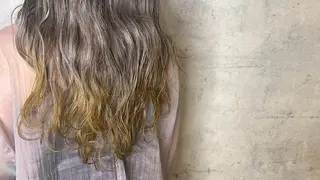 ロング vato マンツーマンサロンのヘアスタイル