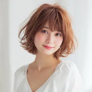 ミディアム 🎀Kubu大橋 夏夢🎀のヘアスタイル