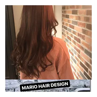 ロング カラー パーマ ヘアアレンジ メンズ キッズ Forest. -髪質改善-のヘアスタイル