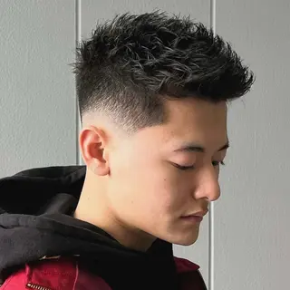 ショート メンズ 立川/メンズパーマ 厚進太郎のヘアスタイル