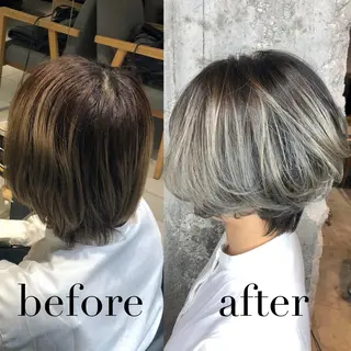 ショート 髪質改善🌈縮毛矯正 荻原 達矢のヘアスタイル