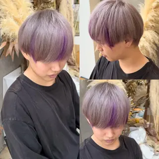ミディアム Luanaメンズ 吉田のヘアスタイル