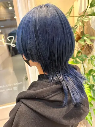 セミロング 小島 健太郎のヘアスタイル
