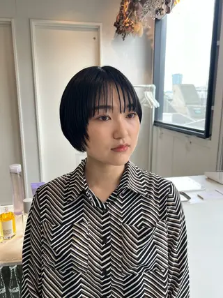 ショート loka所属・山本 晶大のヘアスタイル