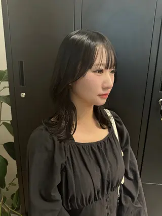 ミディアム Lond partir 【ロンド パルティール】所属・🫧ショート/ボブ/ パーマ/ゆーな🫧‪のヘアスタイル