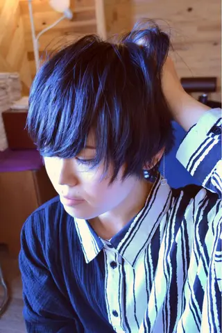 ショート カラー パーマ メンズ belle chambreイブカのその他イメージ