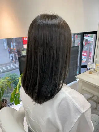 セミロング 新籾 尚哉のヘアスタイル