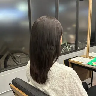 カラー 艶カラー⌇鶴見区横堤 ⌇﻿乃 愛🐏⸒⸒のヘアスタイル