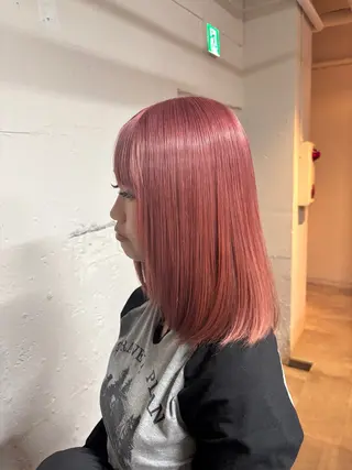ミディアム カラー 🩵似合わせカット SEIRA🩵のヘアスタイル