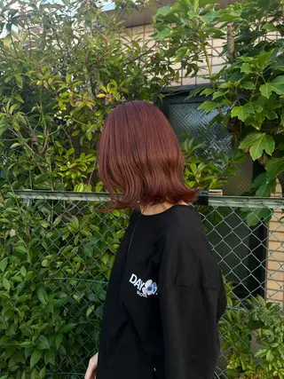 カラー 杏 華のヘアスタイル
