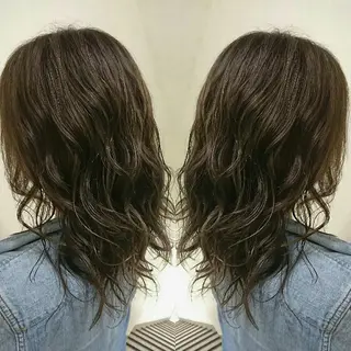 ミディアム カラー youres センター南所属・センター南 SEIJIのヘアスタイル