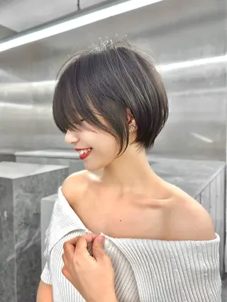 ショート ショート/似合わせ/ 透明感カラー古市唯人のヘアスタイル