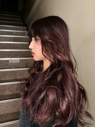 カラー ainya/心斎橋 /ハイトーン/のヘアスタイル