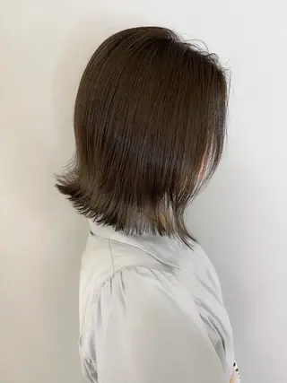 ミディアム カラー Grow by NYNY 坂本 理輝のヘアスタイル