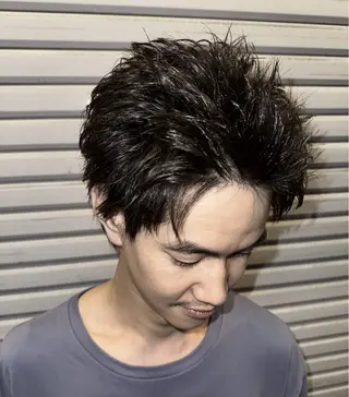 ショート ハコ(HACO)所属・豊嶋 暉直のヘアスタイル