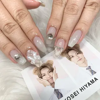 ネイル La neige* yuki 🥯🍑のネイルデザイン