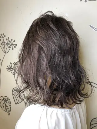 ミディアム カラー omocha hair salon所属・大嶋 伸吾のヘアスタイル