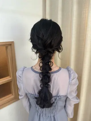 ヘアアレンジ 参列・イベントヘア♡ ゆいなのヘアスタイル