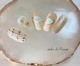 ネイル Atelier Le Passage所属・h nakatsukaのネイルデザイン