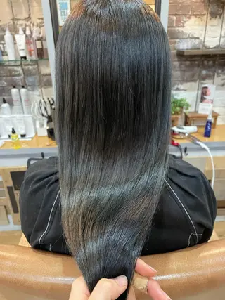 ロング カラー SHIAN橋本店 おぐちまほのヘアスタイル
