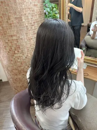 ロング カラー 🌱ケミカル美容師 未来を綺麗に🌱優吾のヘアスタイル
