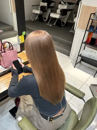 ロング ダブルカラー /透明感カラーRioのヘアスタイル