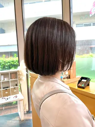 ショート 高山🐬髪質改善 池袋で縮毛矯正のヘアスタイル
