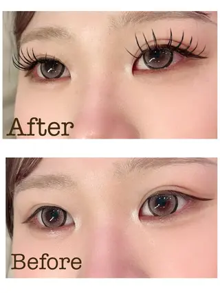 マツエク・マツパ シュガーレイ所属・バインドロック🦋 アンドヘルシーのマツエク・マツパデザイン