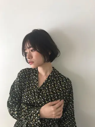 ショート カラー ボブ/大人ヘア k-two濱田のヘアスタイル