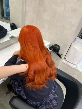 ロング カラー ヘアアレンジ 💗横浜美容室 💗HARUNAのヘアスタイル