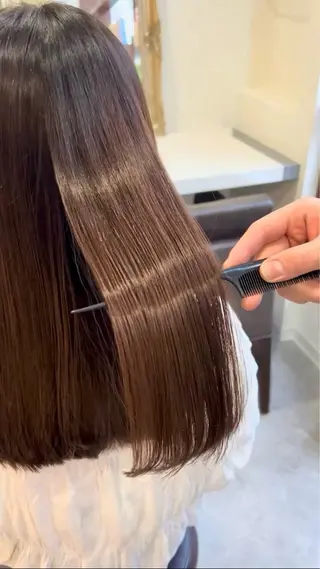 ロング ぱく みやんのヘアスタイル