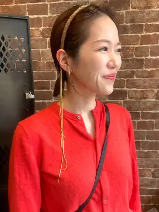 ショート カラー 名駅/大人可愛い /艶髪/流音のヘアスタイル