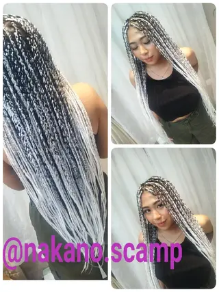 ヘアアレンジ ロング メンズ マツエク・マツパ キッズ scamp ★のヘアスタイル