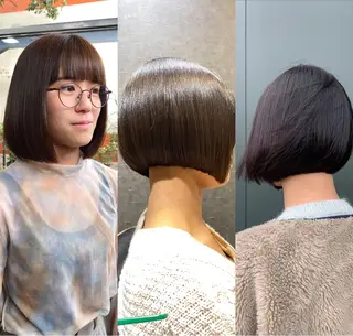 ミディアム amie所属・会話少なめ/ 髪質改善/Ruiのヘアスタイル