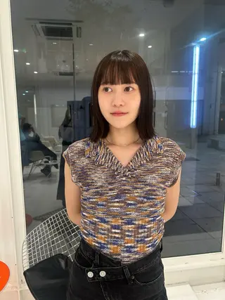 ミディアム Nought所属・cono noughtのヘアスタイル