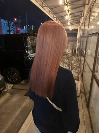 ロング カラー 門手 菜々子のヘアスタイル
