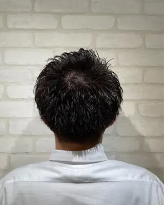 ショート パーマ メンズ 🌞谷川 幸也🌞のヘアスタイル