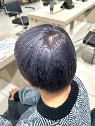カラー メンズ 【🎀推し デザイン カラー】小池 雪奈のヘアスタイル
