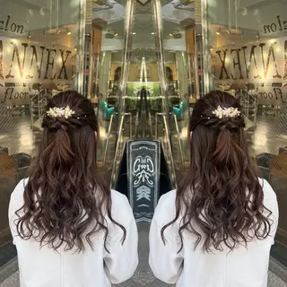 ロング ヘアアレンジ レイヤー/ボブ/ ミニボブ/AOIのヘアスタイル